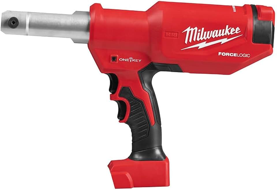 M18 18-Volt Lithium-Ion Cordless FORCE LOGIC 6-Ton Pistol Utility Crimping (Tool-Only)