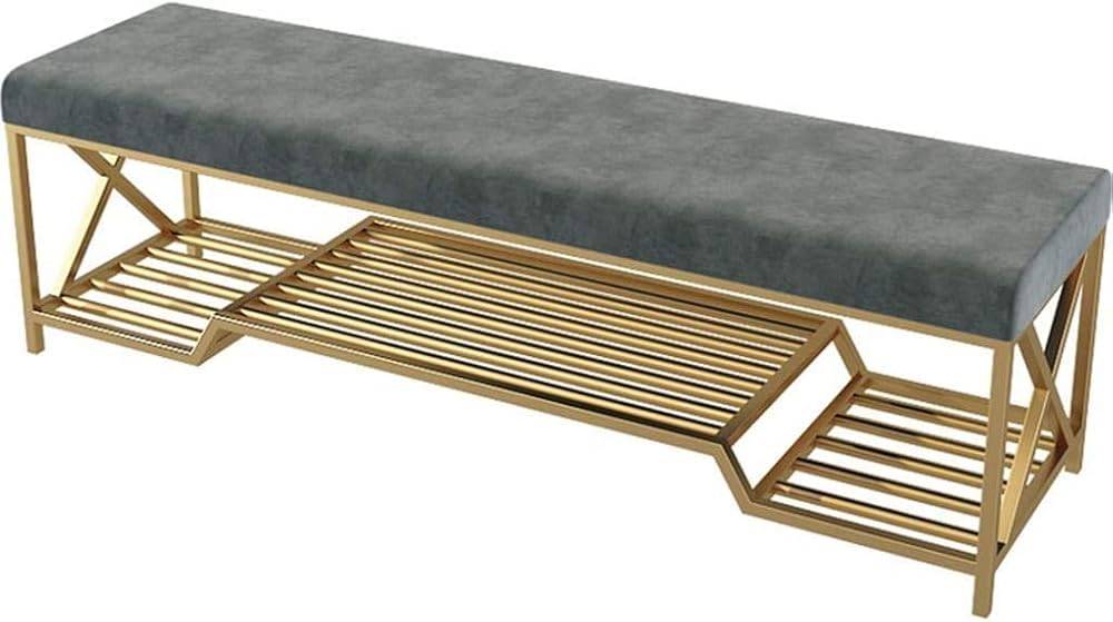 Shoe Storage Bench Entryway Hallway Furniture, Storage Benches Entryway Bench with Shoe Storage Seat Modern Home Door Sofa Storage Stool Clothing Store Shoe Stool(80 * 35 * 45cm)