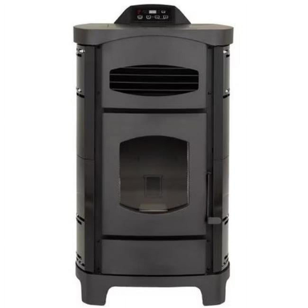 US Stove  2200 sq. ft. Slim Line Pellet Stove - Black