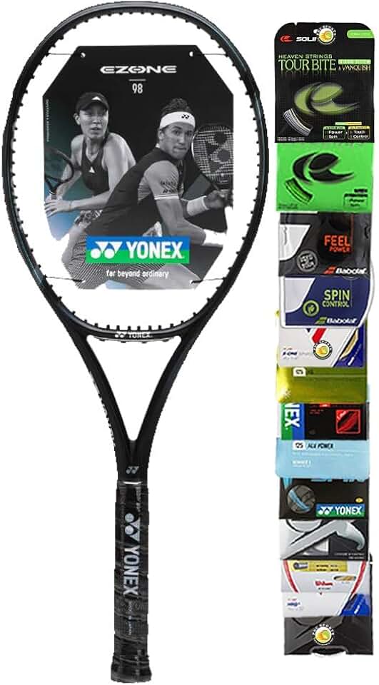 Yonex EZONE 98 Aqua Night Black Tennis Racquet (7th Gen) (Choice of String &Tension)
