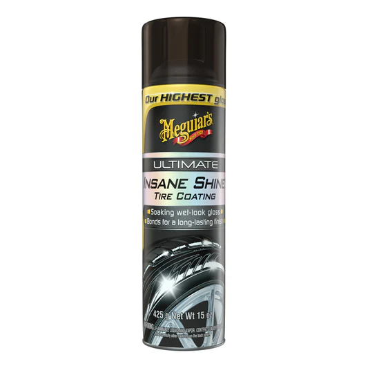 MEGUIARS INCMeguiar's Insane Shine Aerosol Tire Coating 15 oz. (Pack of 6)