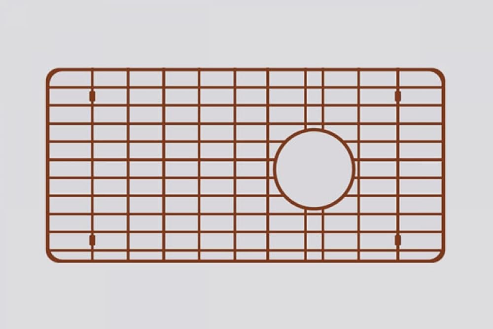 AI-34733 31 x 16 in. Copper Kitchen Sink Grid, Copper