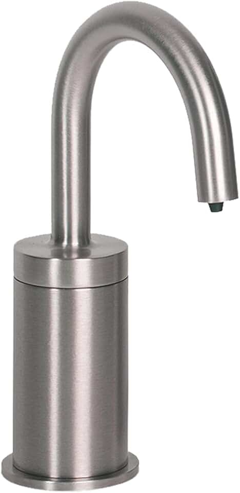 Atlanta Commercial 11 Inch Touchless Automatic Soap Dispenser - FS10085 Contemporary Style Deck Mount Solid Brass Soap Dispenser - Brushed Chrome Finish