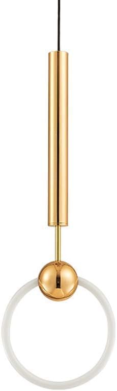 -Lamp Chandeliers Light Lamp Chandelier round Single Head Simple Modern Living Room Bar Personalized Decorative Lighting Chandelier [Energy Class a +]