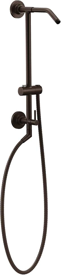 Moen Annex Oil Rubbed Bronze Shower Slidebar and Shower Hose System Trim, Valve Required, TS3661NHORB