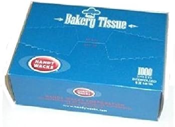 T-8, 8x10.75-Inch Bakery Tissues, Waxed Paper Sheets, Wax Wrap Deli Food Catering Paper Sheets (10)