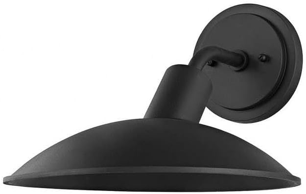 Otis - 1 Light Outdoor Wall Mount in Industrial Style-8.75 Inches Tall and 11.5 Inches Wide-Black Finish