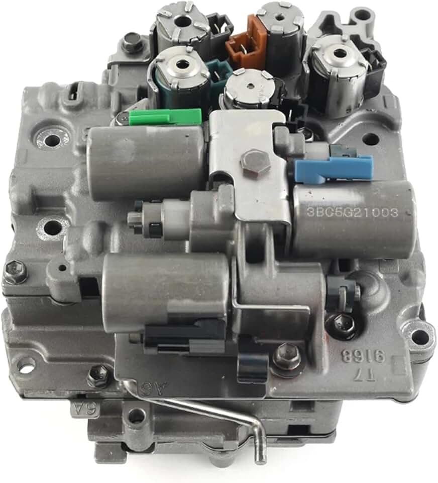GrAles Transmission Complete Valve Body AW55-51SN RE5F22A Gearbox Shift Control Solenoid Assembly Compatible with C30 C70 S40 S60 S70 S80 XC70 XC90