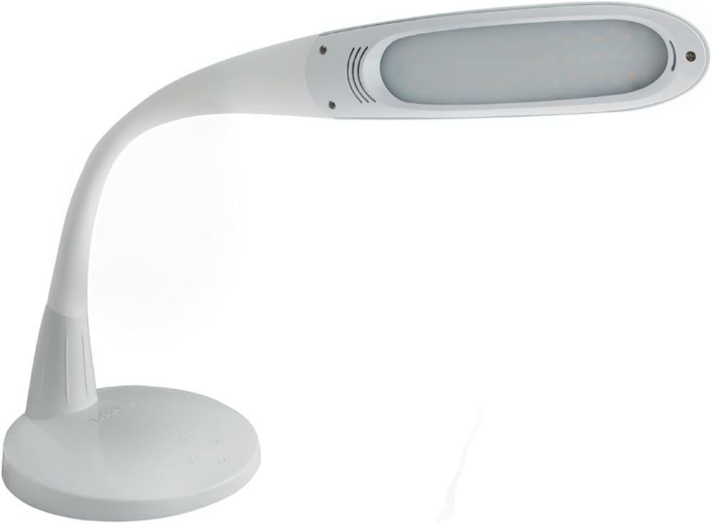 Stella Two Premium 11W LED Desk Task Lamp, Dimmable, Custom Color Temperature, Adjustable, and Remote Controlled Modern Desk Lamp for Living Room, Bedroom, and Office Lighting