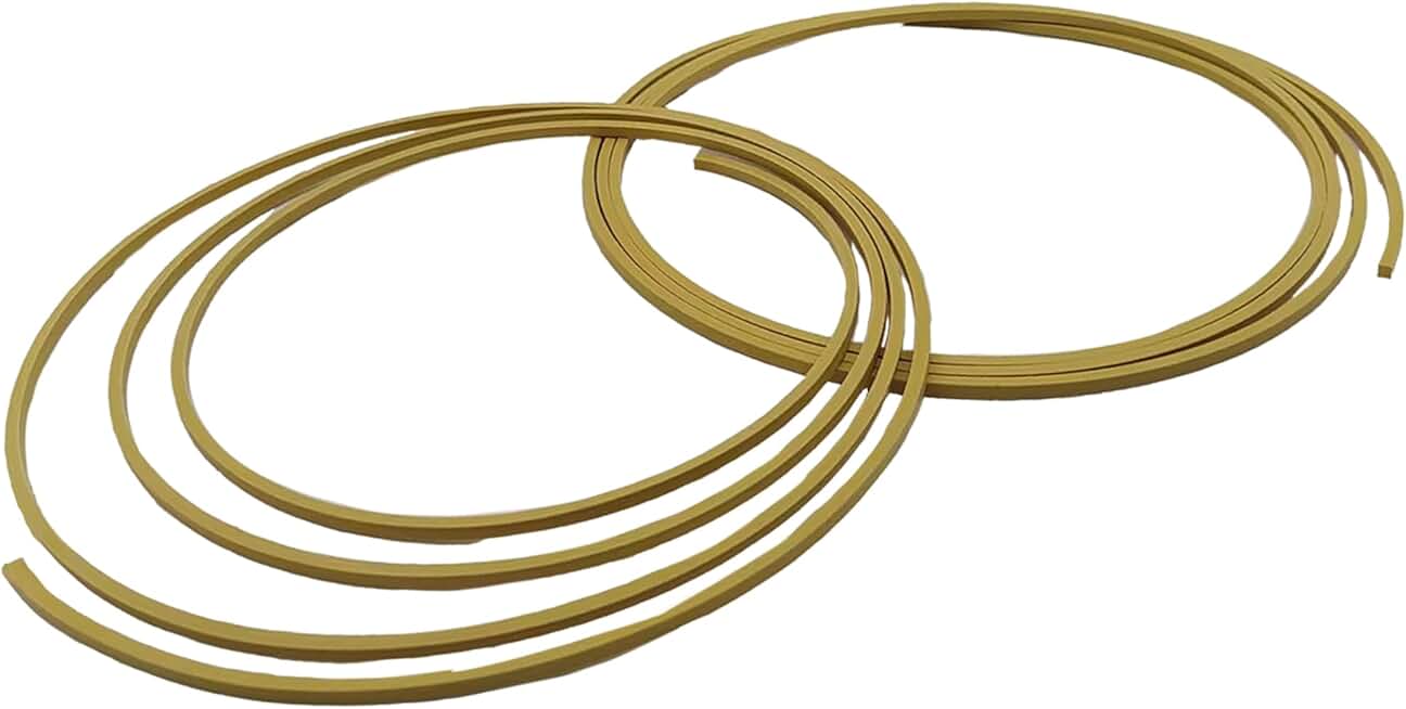 Edwards Tip Seal Service kit for nXDS10i Scroll Pump, Substitute Replacement Pump Accessories, Alternative for A73501801, for Pump Repair in Industrial and Labs, Yellow, One Set (2 pcs)