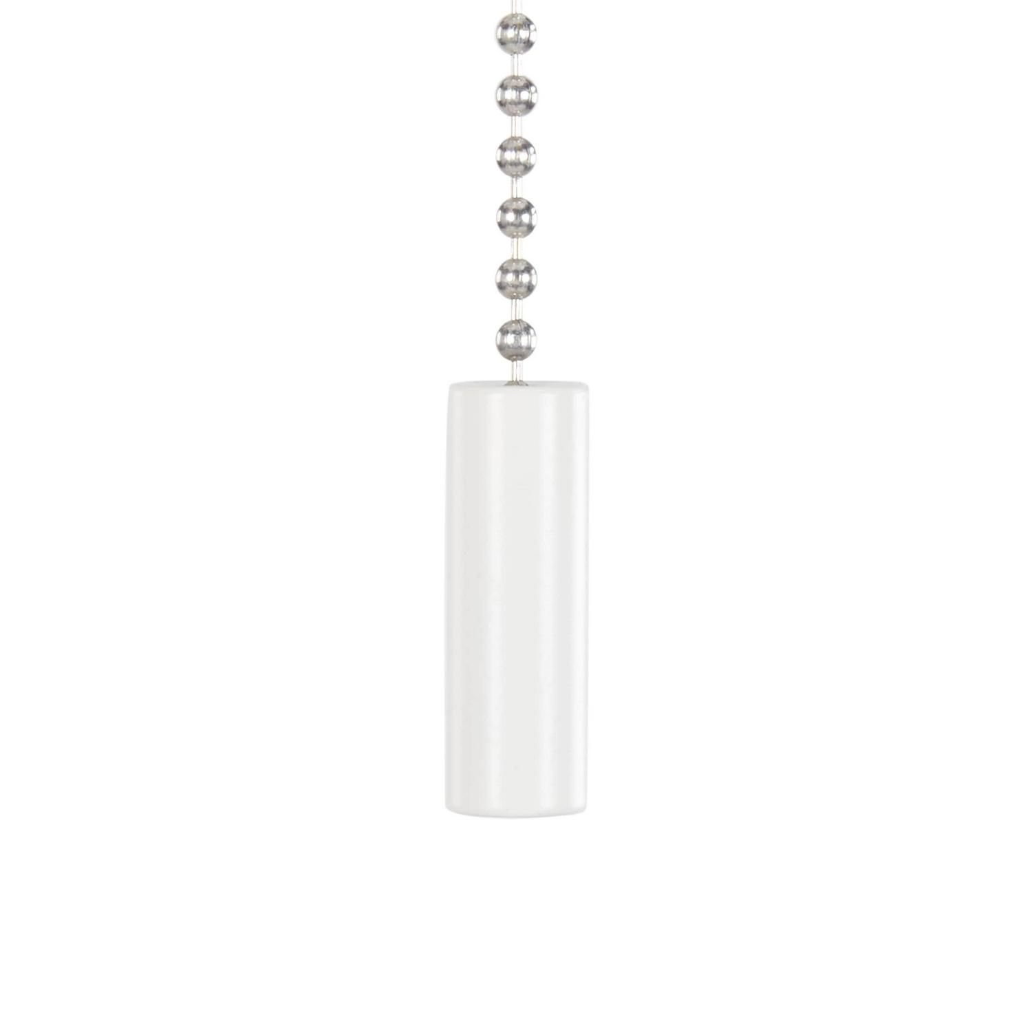 Harbor Breeze Waveport 44-in White Indoor/Outdoor Downrod or Flush Mount Ceiling Fan with Light (5-Blade)