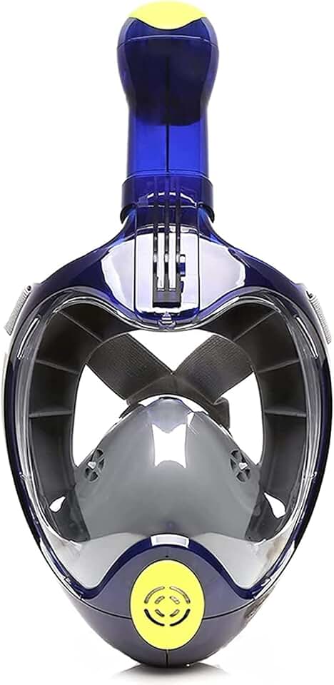 Diving Goggles Full Face Snorkel Mask Dry Top Snorkel Snorkeling Set, 180° Panoramic Diving Mask for Adults and Youth Masks