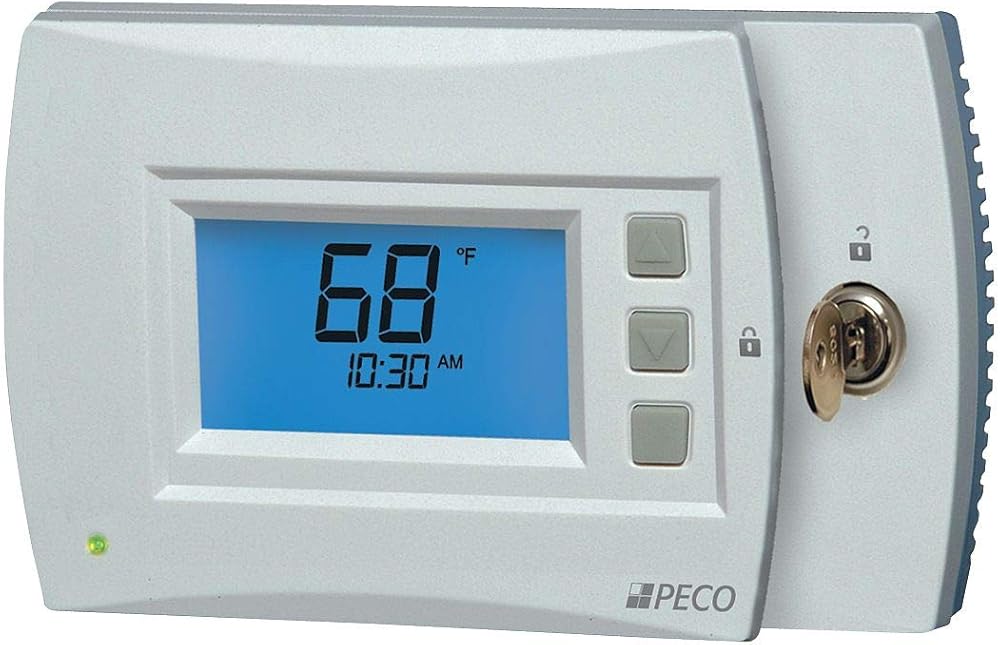 Peco T4932SCH-002 Performance PRO Humidification Thermostat, 3H/2C, White