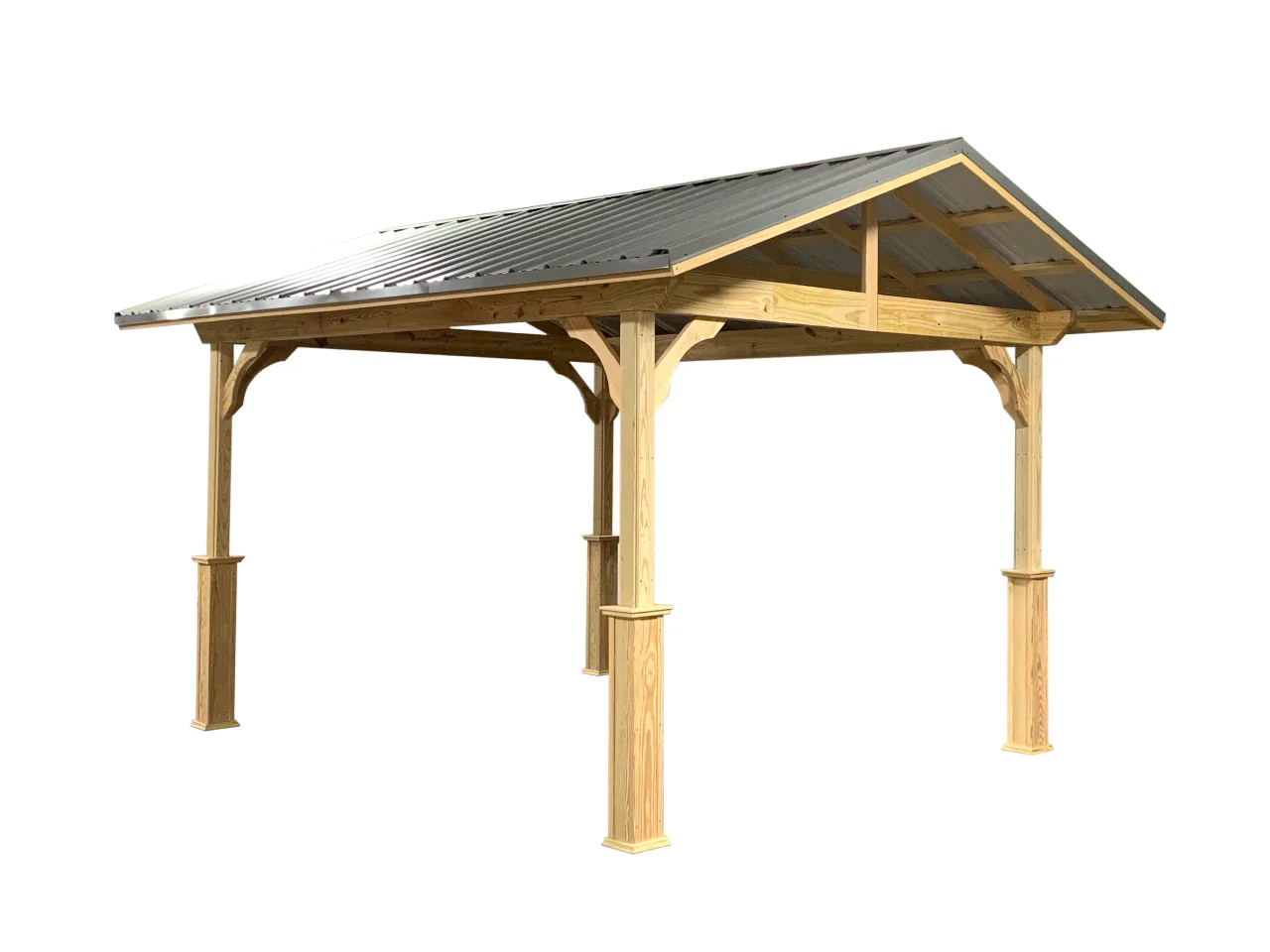 Amish Gazebos Pavilion-In-A-Box - 12 x 15