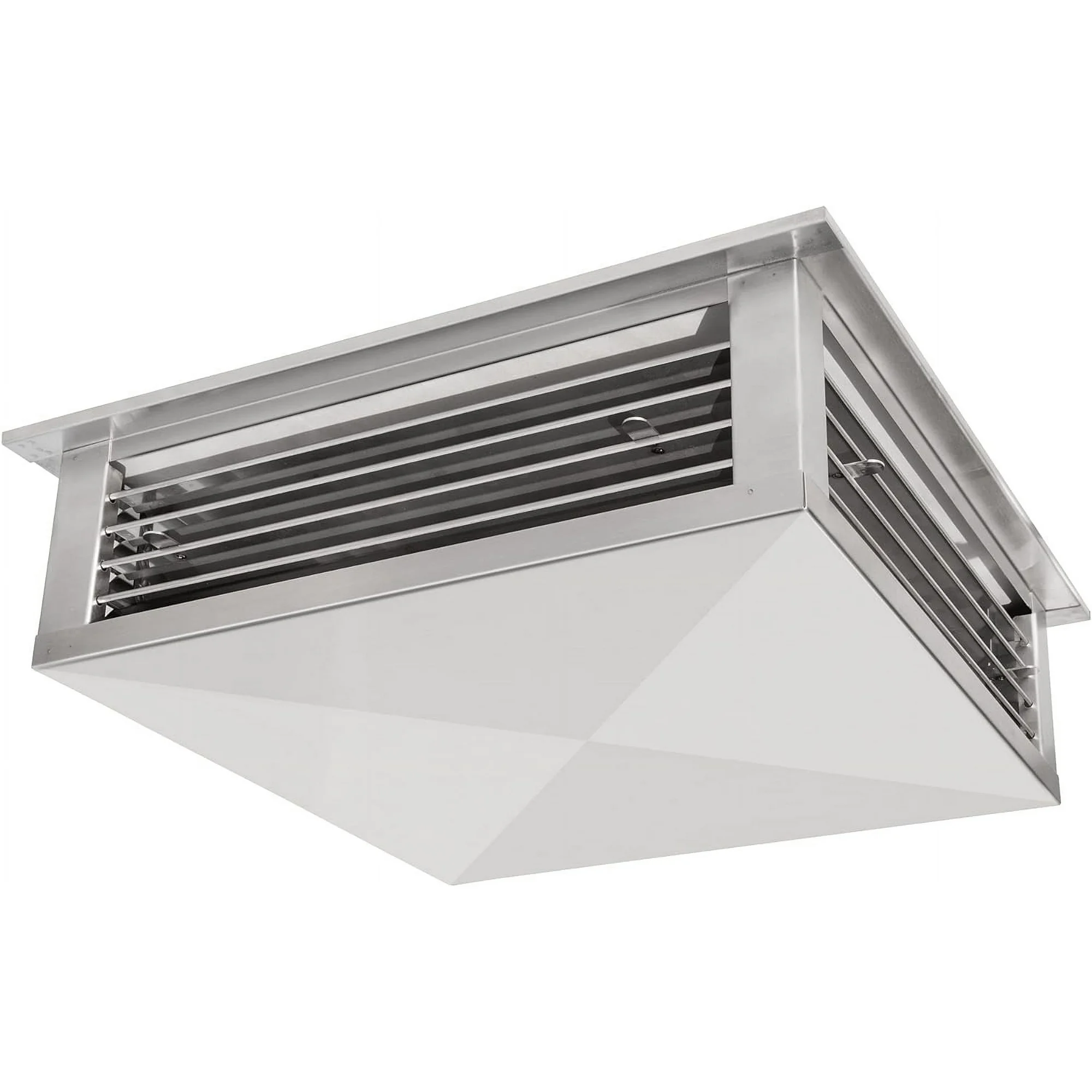 Stailess Steel 4-Way Adjustable Air Diffuser for Evaporative Swamp Cooler, 24” Moutig Edge (22