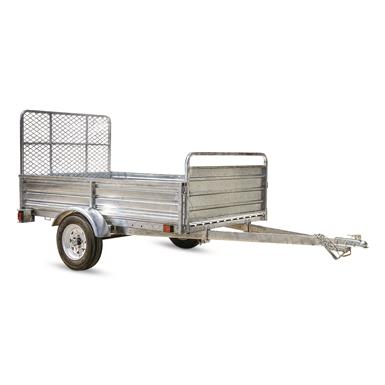 DK2 Single Axle Multi Utility Trailer with Drive-up Gate, 5'x7'