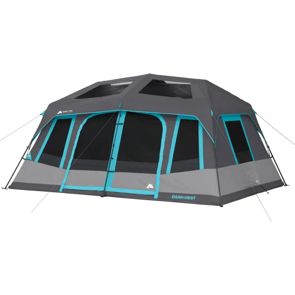 Ozark Trail 14’x10′ 10-Person Dark Rest Instant Cabin Tent, 37.7 lbs