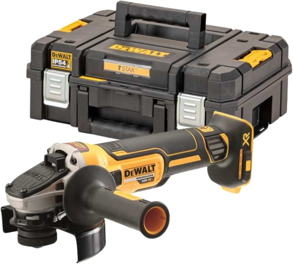 DeWalt DCG405NT-XJ Brushless Grinder 18V Battery 125mm Case (Body)