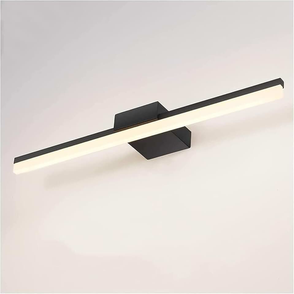 Wall Lamp Mirror Light Led Mirror Front Lights - Post-Bathroom Toilet Makeup Mural Exhibition Hall Black Lamp Bedside, Vintage Chandeliers/Neutral Light/81Cm