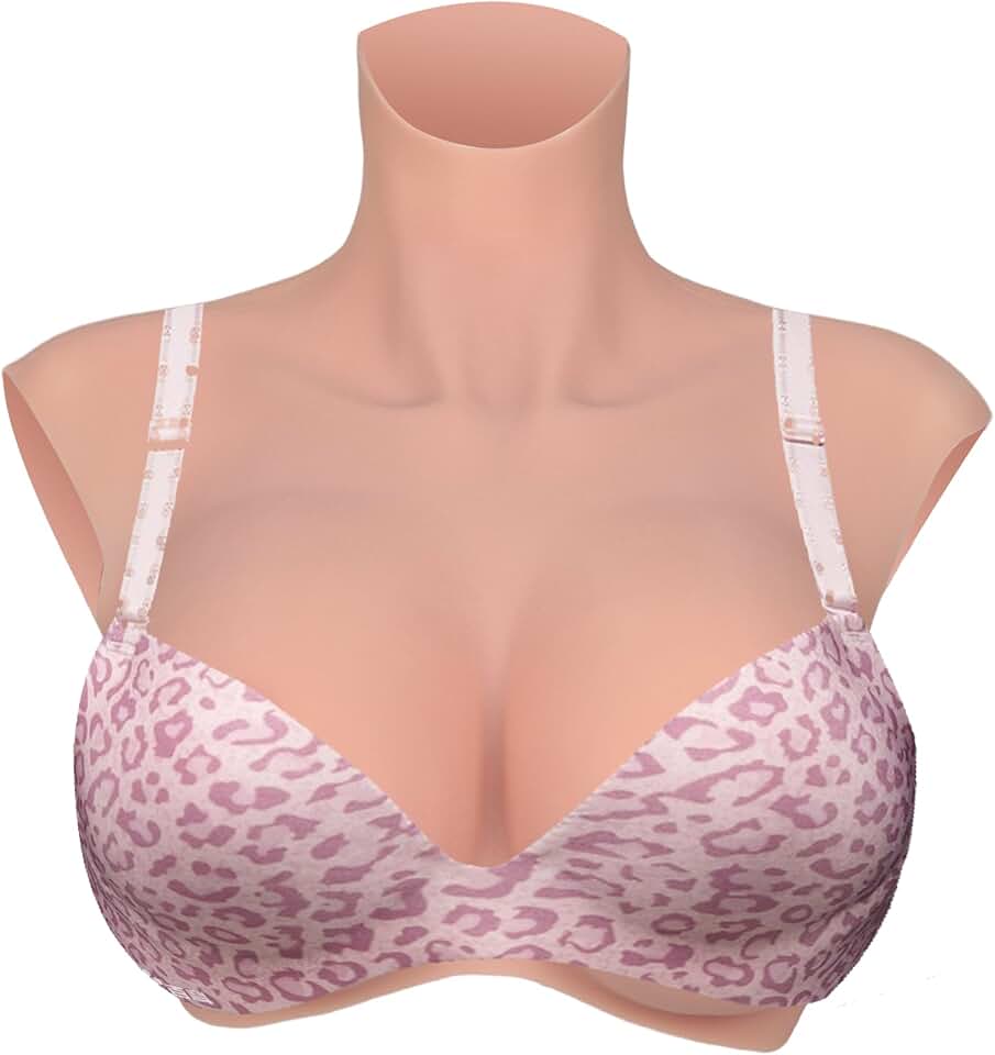 EQAIWUJIE Silicone Breast Forms Large Size Fake Boobs for Crossdresser Breast Plate Male to Female for Cosplay Sissy