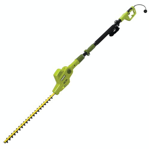 Sun Joe Electric Telescoping Pole Hedge Trimmer, Multi-Angle Head, 21-inch, 4-Amp
