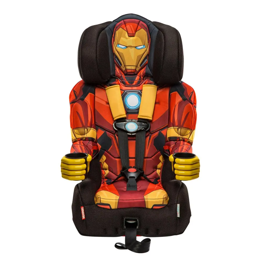 KidsEmbrace Marvel Avengers Iron Man Combination Harness Booster Car Seat