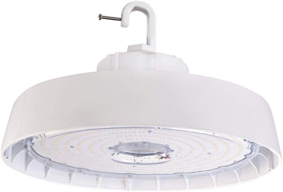 14 in. Round 600-Watt Equivalent Integrated LED White High Bay Light (HBRLD2440R)