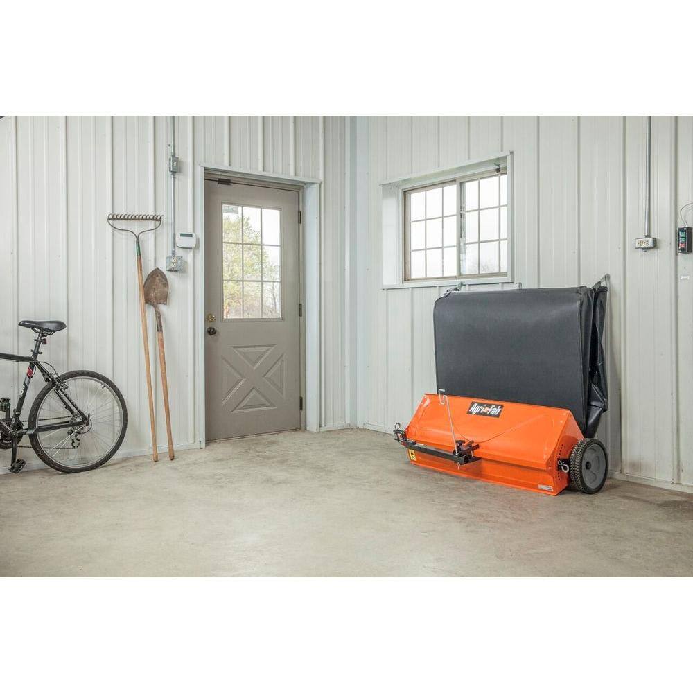 Agri-Fab 45-0492 44 in. 25 cu. ft. Tow-Behind Lawn Sweeper