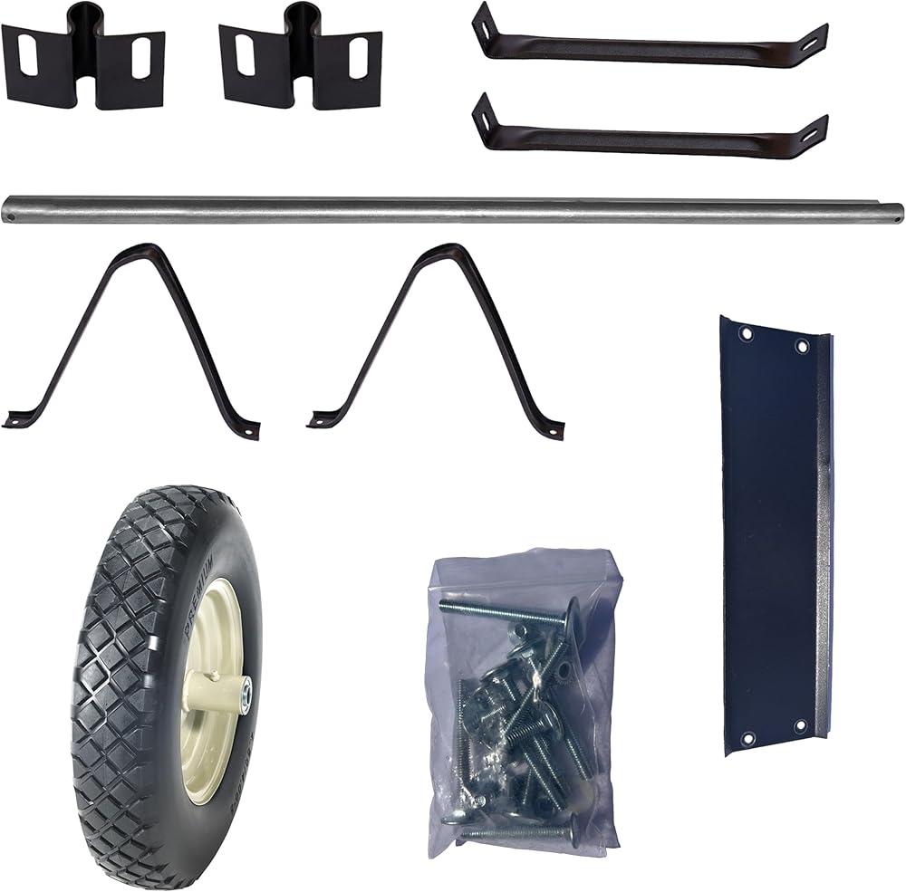 Parts Box Only for Single-Wheel 6 Cu Ft Wheelbarrow with 16