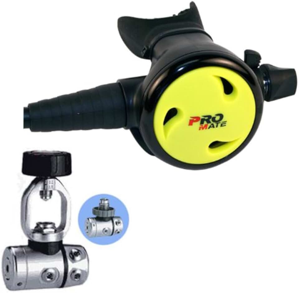 Promate Scuba Dive Regulator Gear Package 1st & 2nd Stage Regulator Octopus