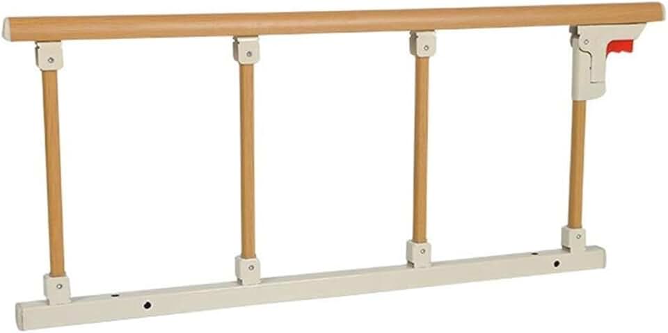 Bed Side Handrail Bed Guardrail Safety Foldable Bed Side Guard Rail for Elderly Adults Assist Handicap Railing Baffle Hospital Bumper Bar Safety Assisting Rails(Color:A)