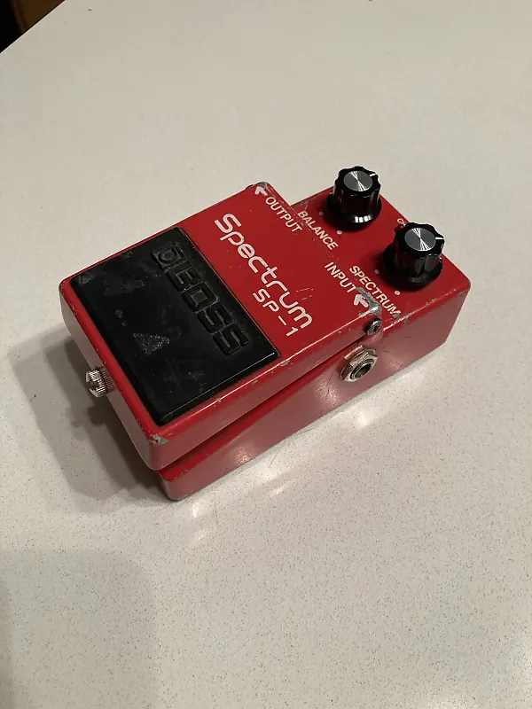 Boss Sp-1 spectrum pedal 1977-1981 - Red