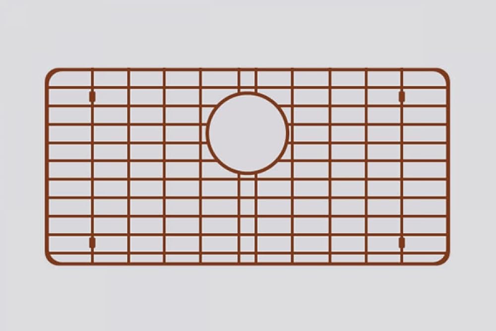 AI-34729 25 x 16 in. Copper Kitchen Sink Grid, Copper