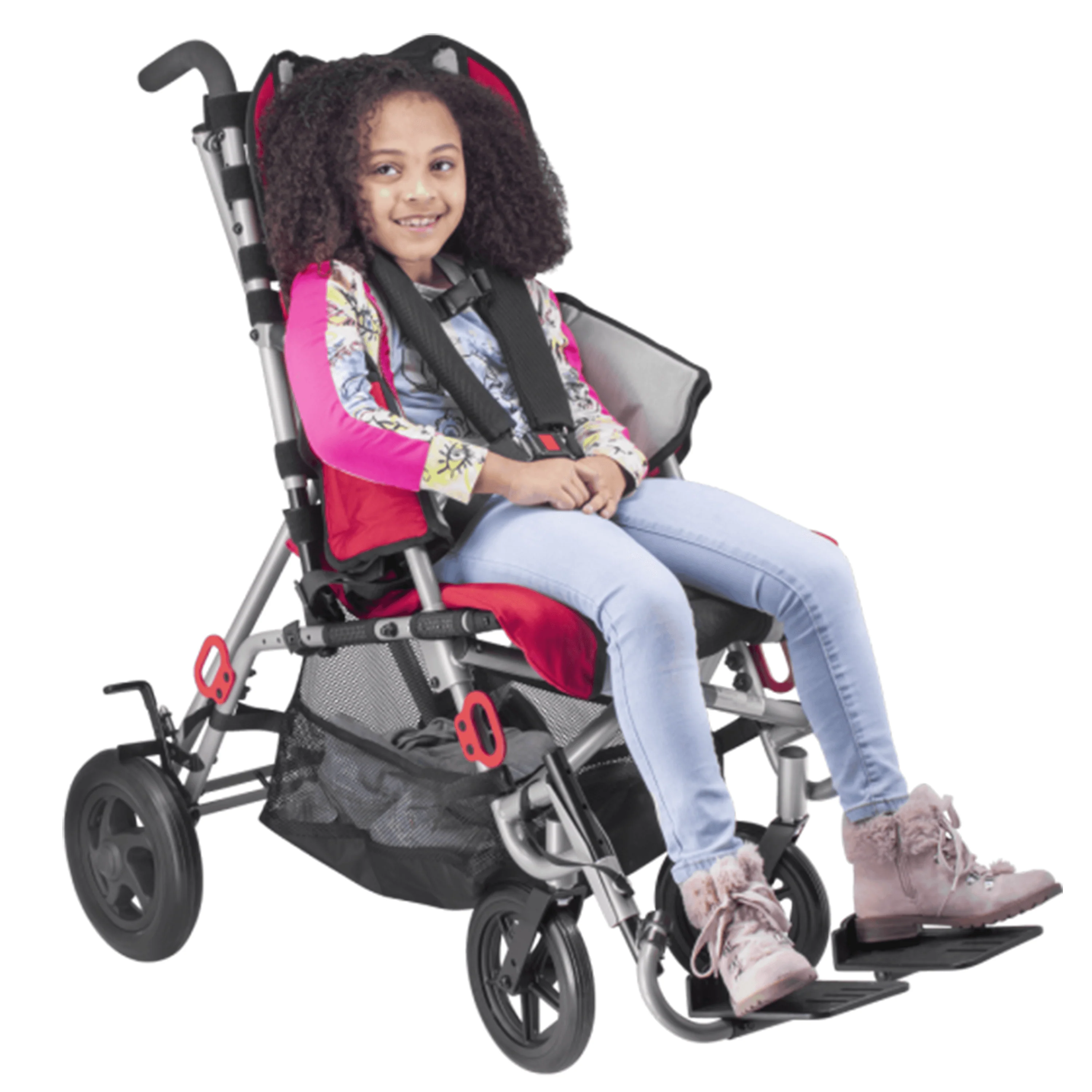 Circle Specialty Strive Adaptive Stroller Red - 12