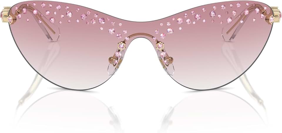 SWAROVSKI Women's Sk7023 Rectangular Sunglasses