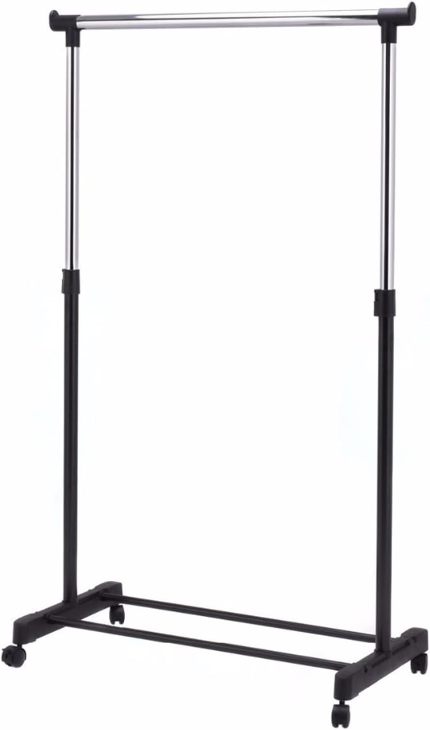 Clothes Drying Rack Adjustable Rolling Clothes Hanger Coat Rack Floor Hanger Storage Wardrobe Clothing Drying Racks with Shoe Rack Drying Rack