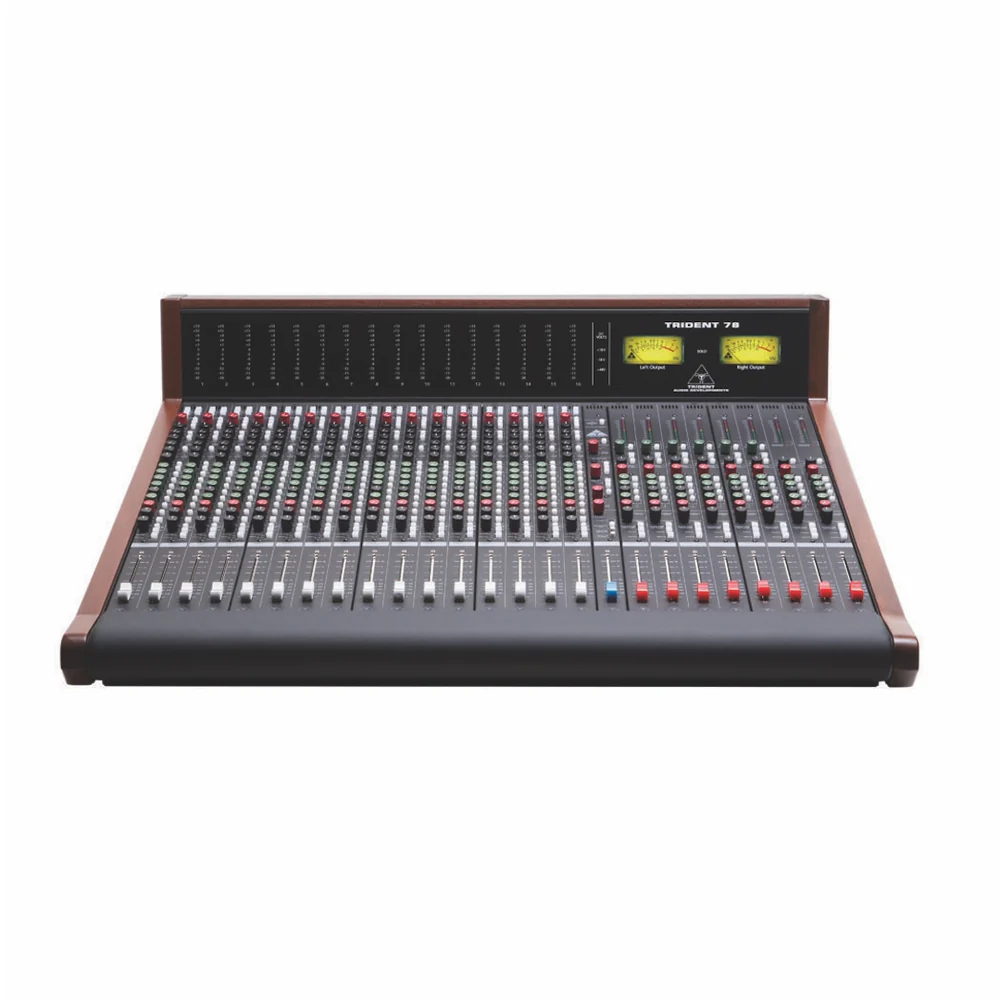 Trident 78-16 16-Channel 8-Bus Console with LED Meter Bridge Trident 78-16 16-Channel 8-Bus Console with LED Meter Bridge
