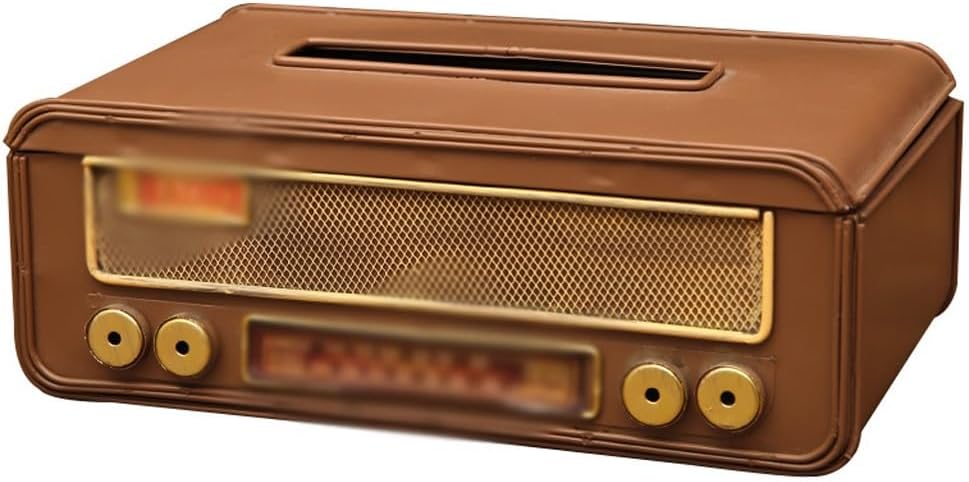 Tissue Box Desk Organizer Decorative Napkin Holder for Club Bathroom Bedroom Craft Room Restaurant