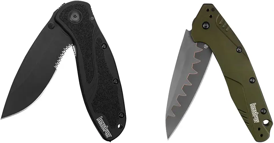 Kershaw Glassbreaker Blur Pocketknife, 3.4