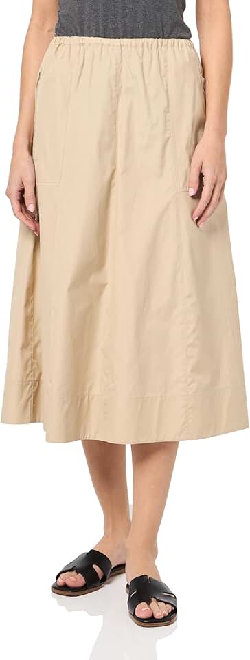 Vince Women's Gathered Utility Zipper Pocket Skirt