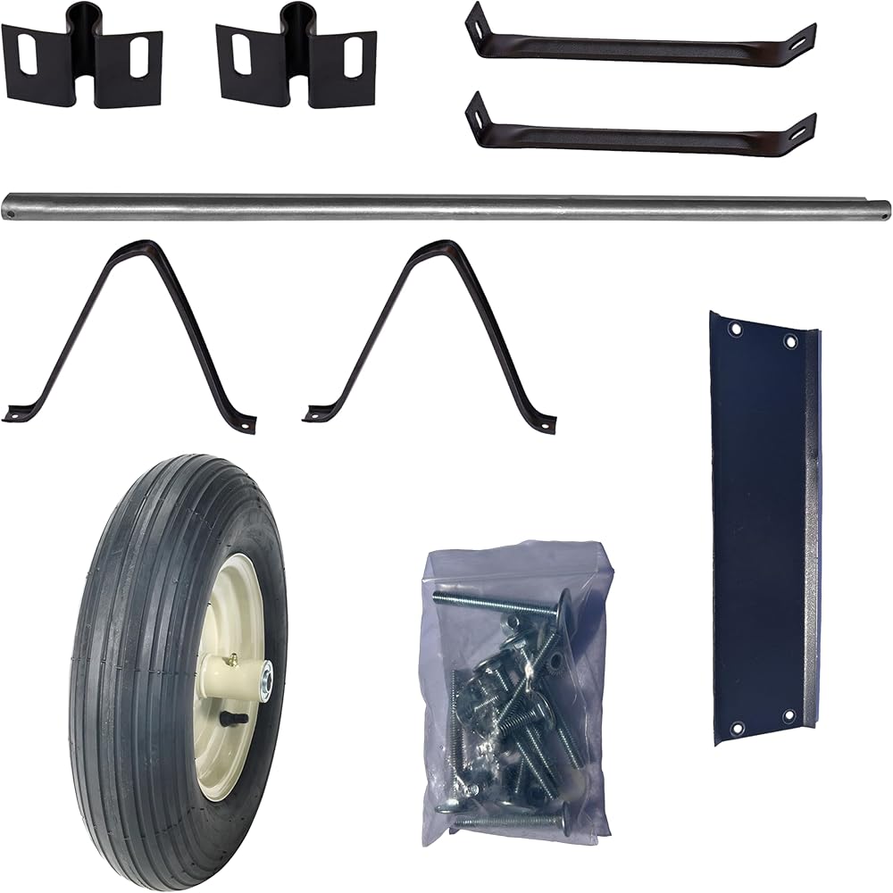 Parts Box Only for Single-Wheel 6 Cu Ft Wheelbarrow with 16
