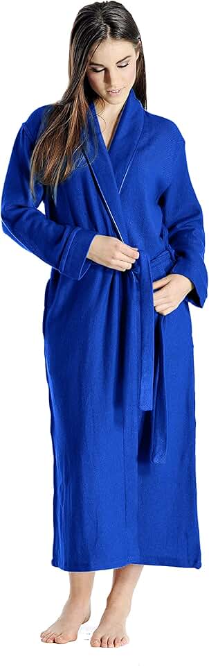 Cashmere Boutique 100% Pure Cashmere Robes For Women – Long, Lightweight, Soft Plush, Winter Warm, and Cozy Women Bathrobe