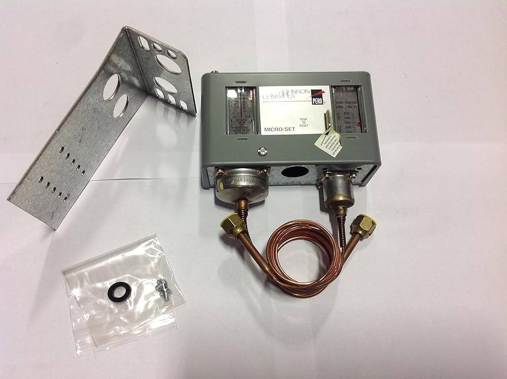 Johnson Controls P70MA-18C Dual Pressure Control, SPST