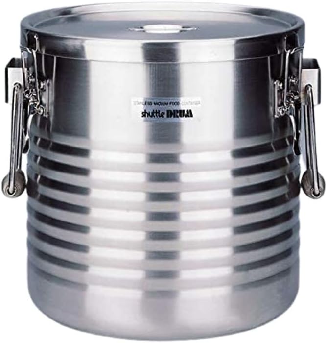 サーモス(THERMOS) JIK-W16 18-8 Stainless Steel Vacuum Insulated Container [Shuttle Drum] with Hand