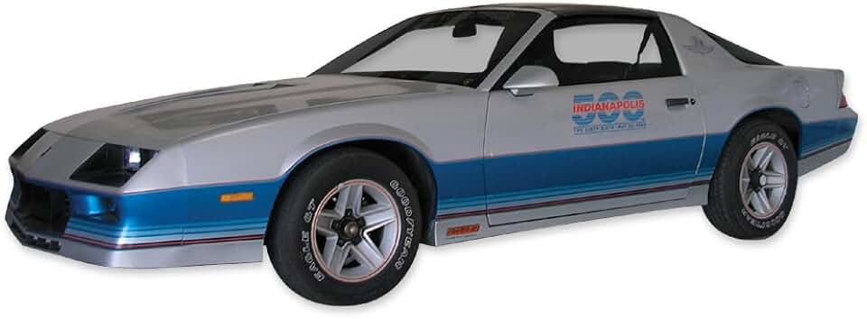 Camaro Phoenix Graphix Replacement for 1982 Chevrolet Indy 500 Pace Car Decals & Stripes Kit - Blue/RED/Black