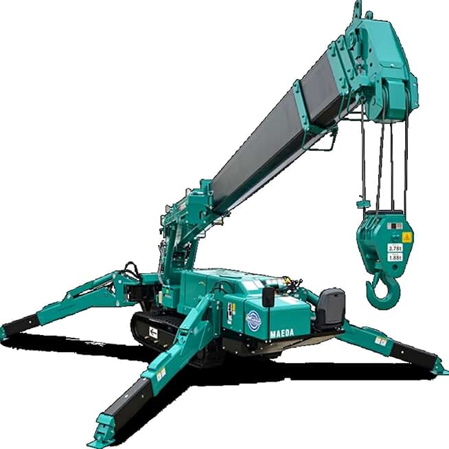Spider Cranes - Micro Cranes with a Lifting Capacity up to 12 tons Crawler Micro Cranes - Hydraulic Crawler Cranes