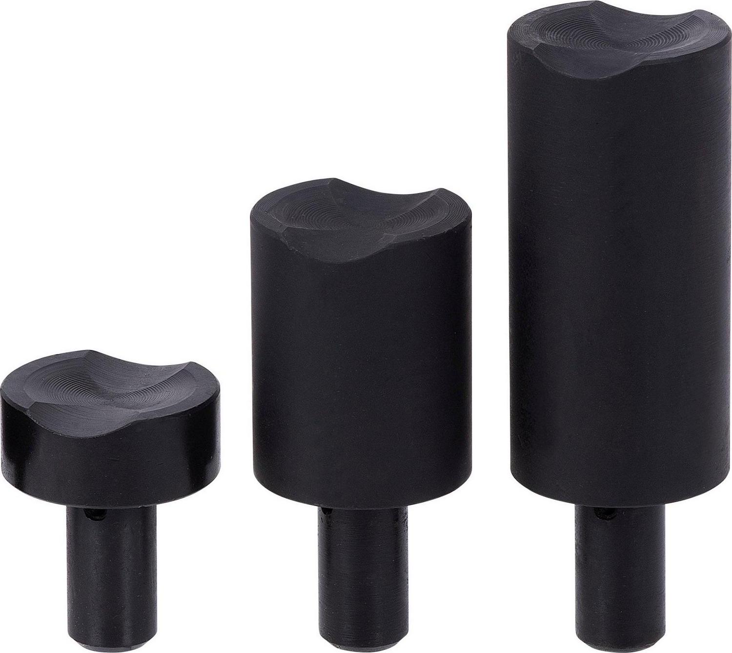 American Forge and Foundry AFF 22 Ton Bottle Jack Extension Kit   Includes 3 Extensions, Extension Holder, Red Steel Floor Jack