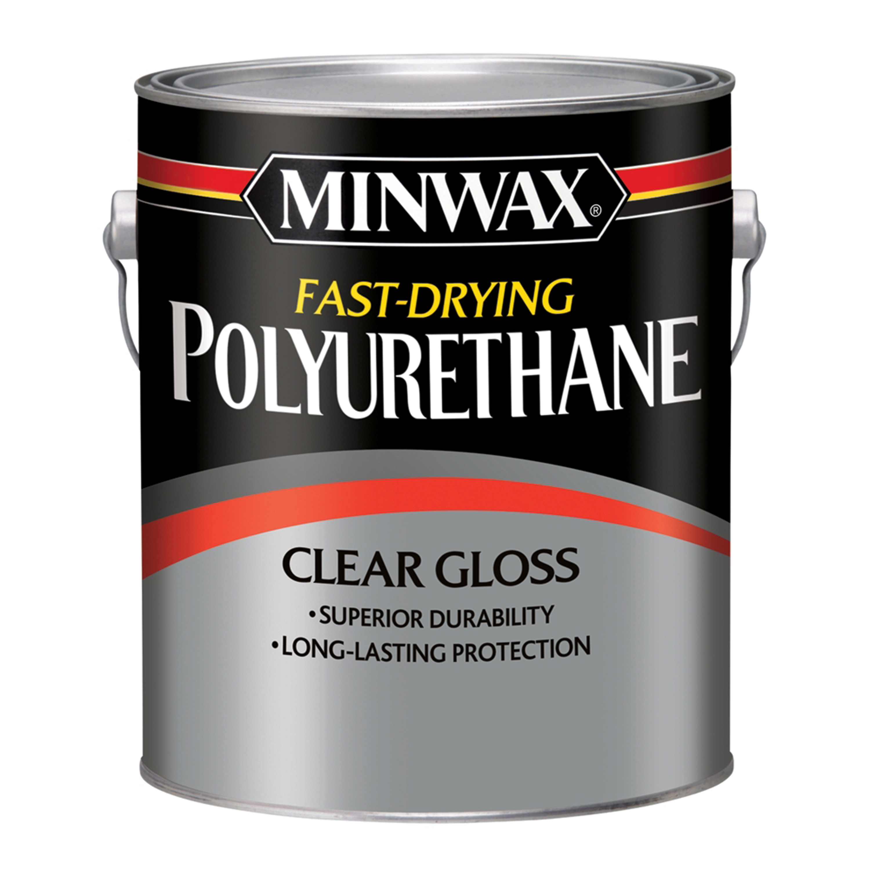 Minwax Fast-Drying Polyurethane, Gloss, Clear, 1 Gallon