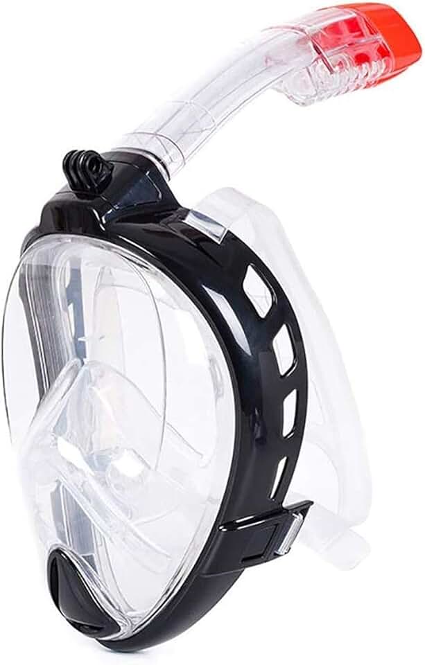 Diving Mask Diving Mask Diving Goggles Dry Snorkel Set Diving Suit Swimming Glasses Full Face Snorkel Mask Masks(Medium)