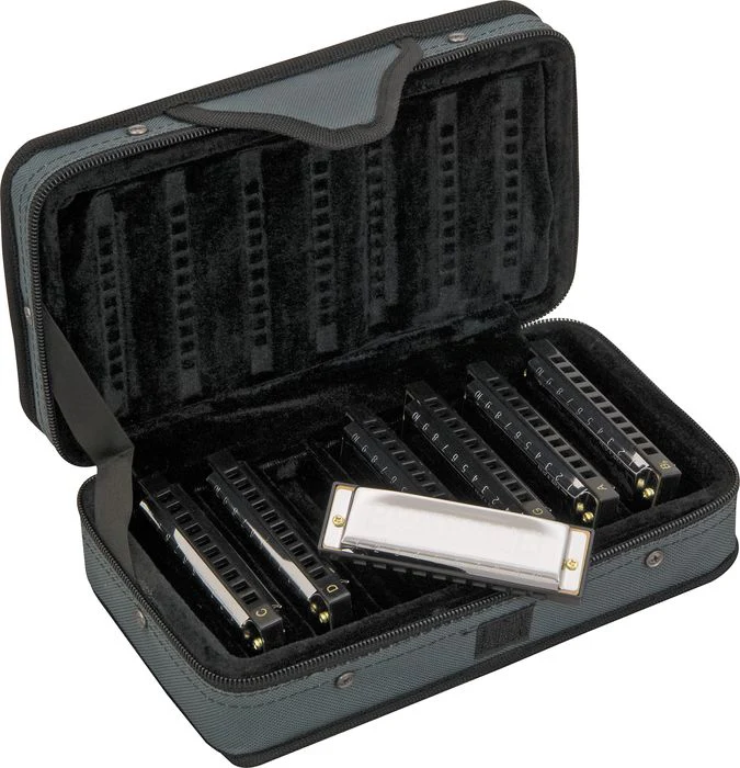 Hohner 1501-7 Bluesband 7 Piece Harmonica Set Hohner 1501-7 Bluesband 7 Piece Harmonica Set